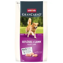 Animonda Gran Carno Adult Geflügel + Lamm 1x12 kg