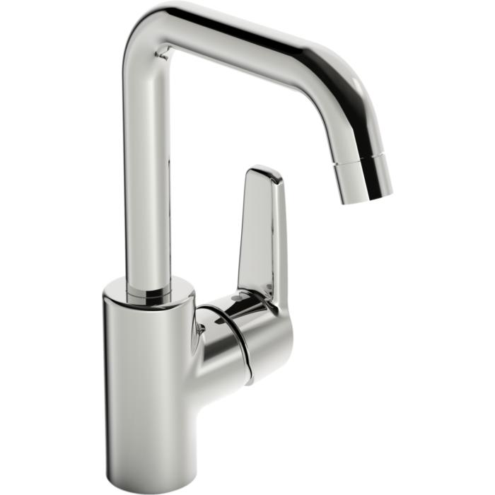 Hansa Waschtischarmatur Hansapolo 51542293 chrom, seitlich bedient, ohne Ablaufgarnitur