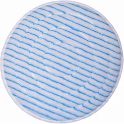 Microfaserpad Glit PolyPad blau-weiß 508 mm 20 Zoll feinste Polyesterfasern, für feinporige Bodenbeläge