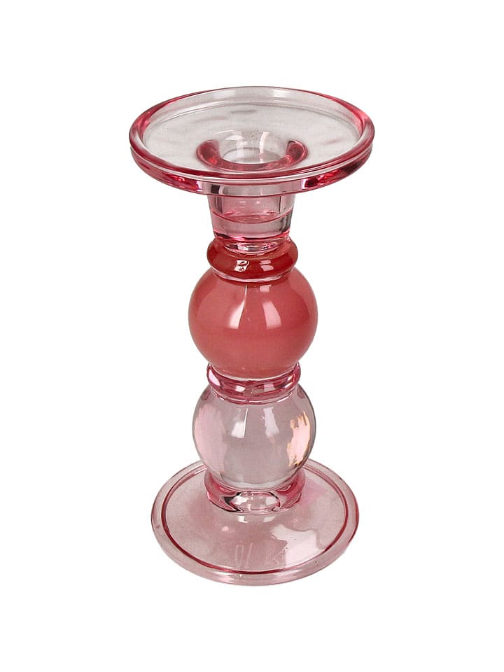Kersten Kerzenhalter in Rosa - (H)17,5 x Ø 9 cm - onesize