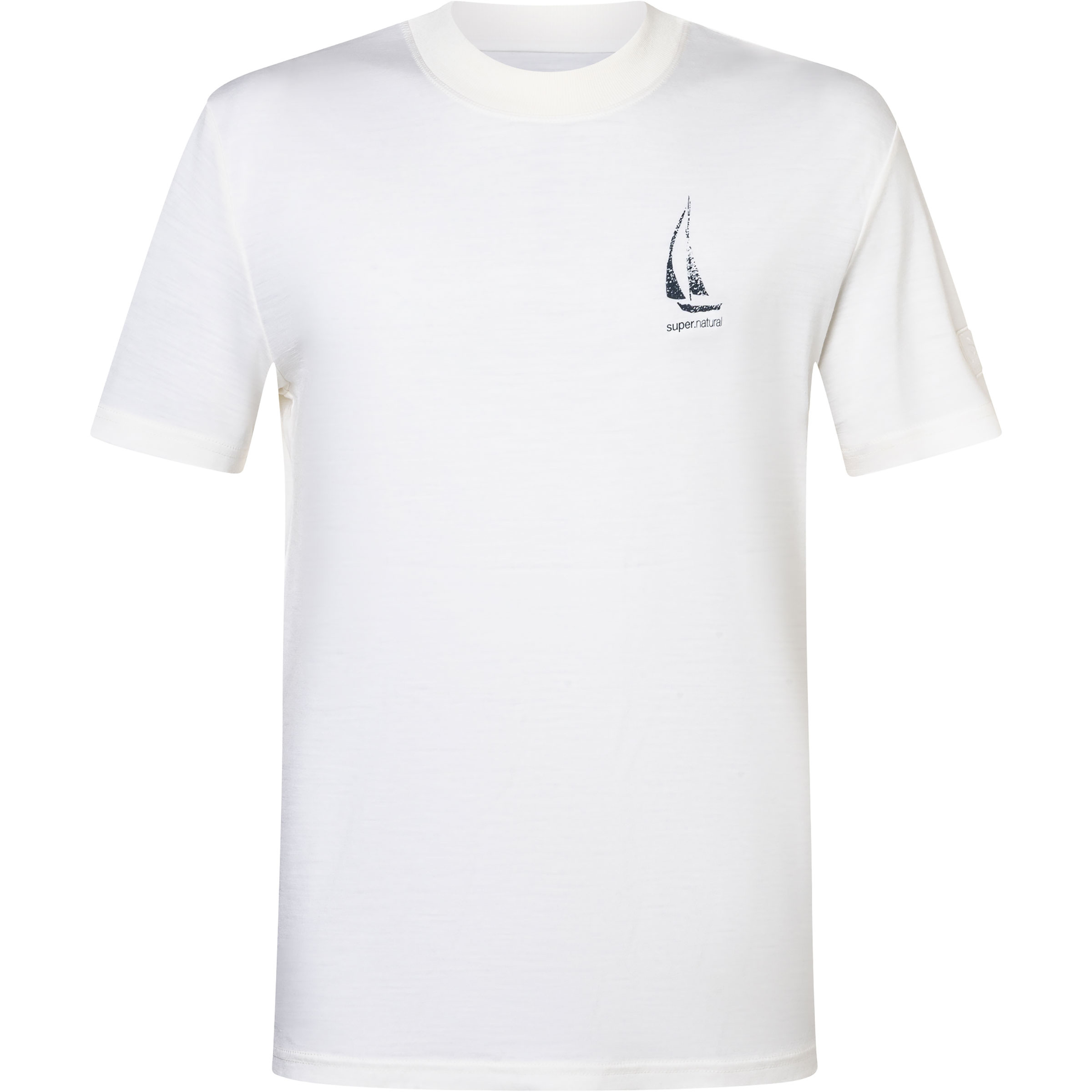 Super.Natural Sailing Boat J Herren T-Shirts weiss Größe XL Lifestyle Hautfreundlich Merinowolle
