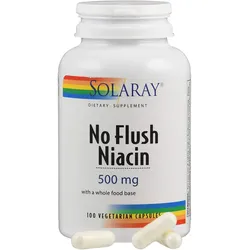 Vitamin B3 500 mg No Flush Solaray 100 ST