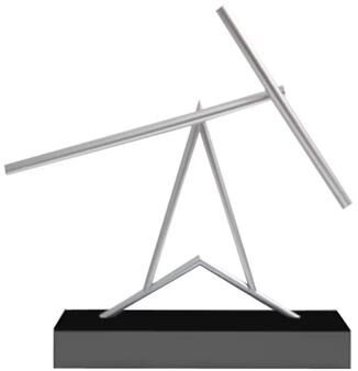 Uplift Picks Newton Cradle Desk Toy Chaos Pendulum Kinetic Energy Office Decor b
