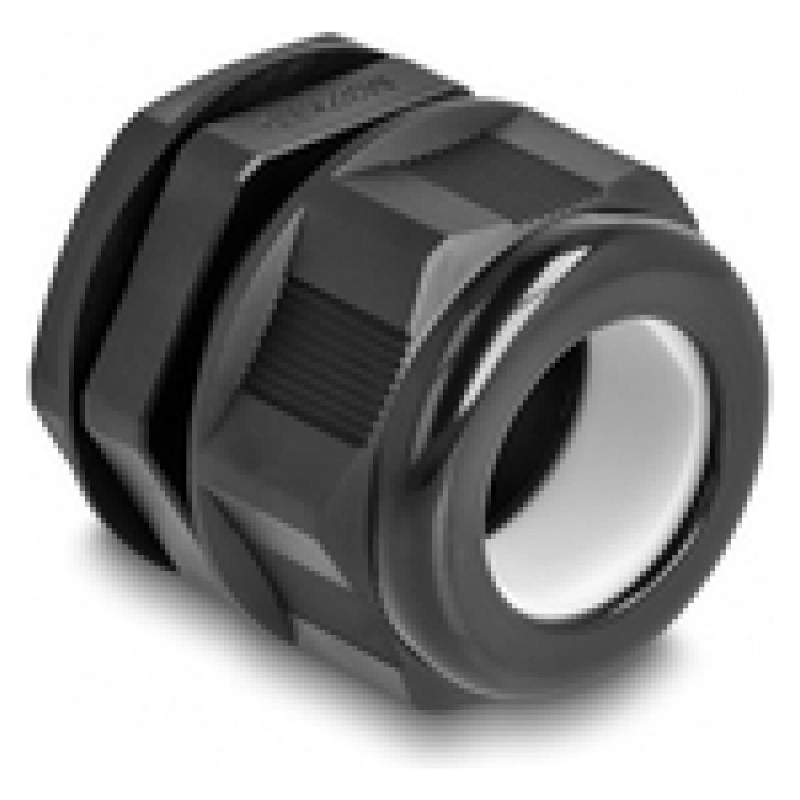 Delock Kabelverschraubung M32, schwarz 2 Stück (60475)