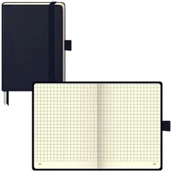 BRUNNEN KOMPAGNON Notizbuch ca. DIN A6 kariert, 192, davon 16 zum Heraustrennen Seiten