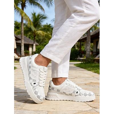Weiße Herren-Slipper, atmungsaktiv und leicht, perfekt für Outdoor-Resorts, Aktivurlaube und Freizeit am Strand
