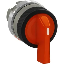 ABB P9MSAZ3A Wahlschalter 3 Positionen orange, langer Griff, 3 Positionen: -45° / 0° / 45° 1SFA184685R9109