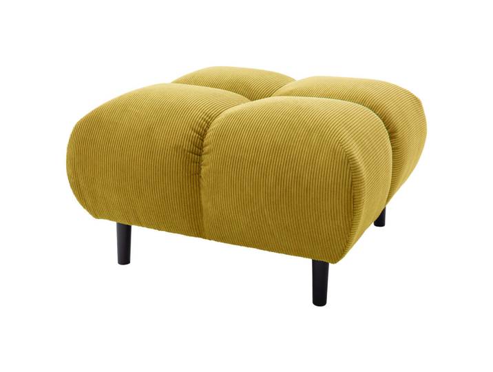 Pure Home Lifestyle Hocker, Goldfarben, Holz, Buche, quadratisch, 73x41x73 cm, Fussart wählbar, Wohnzimmer, Sessel, Hocker, Sitzhocker