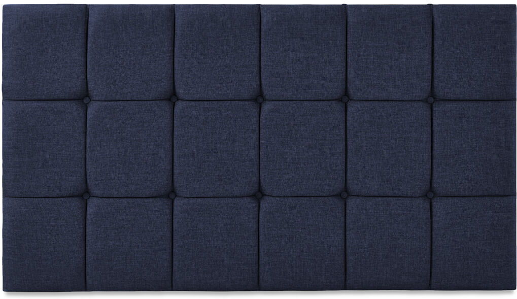 Marlow Home Co. Brickhouse Upholstered Velvet Headboard Mid Blue Double (4'6)