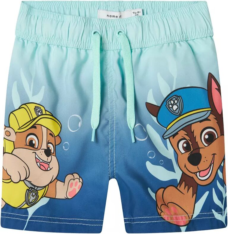 Name It - Kurze Badeshorts, 80, Mint