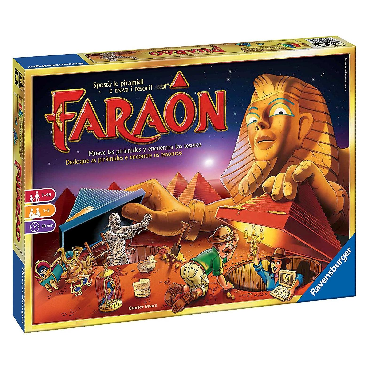 Ravensburger Faraon Brettspiel (1 - 5 Spieler) (26718)
