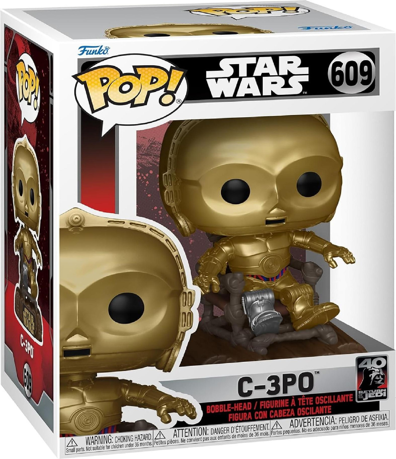 Funko Pop! Vinyl figuur Star Wars C-3PO 609