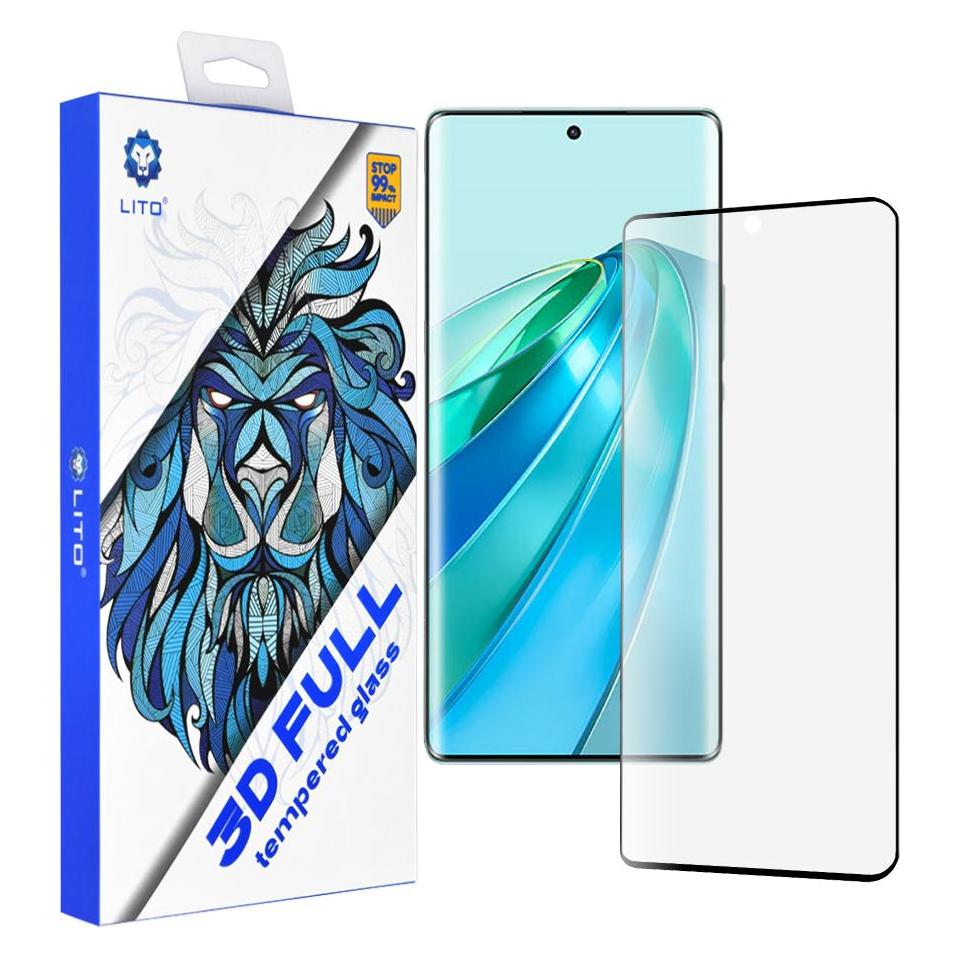 Lito - 3D Full Cover - Honor X9a - Black (Honor X9A) (56361136)