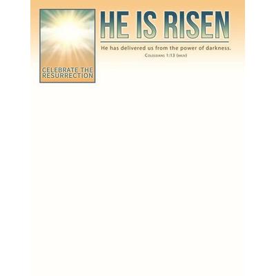 Letterhead - Easter, Taschenbuch von , Warner Press