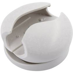 TRU COMPONENTS Kabelhalter selbstklebend 93013c1207 Bündel-Ø-Bereich 8 mm (max) Transparent 5 St.