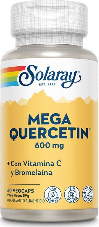 SOLARAY Mega Quercetin 600mg 60caps