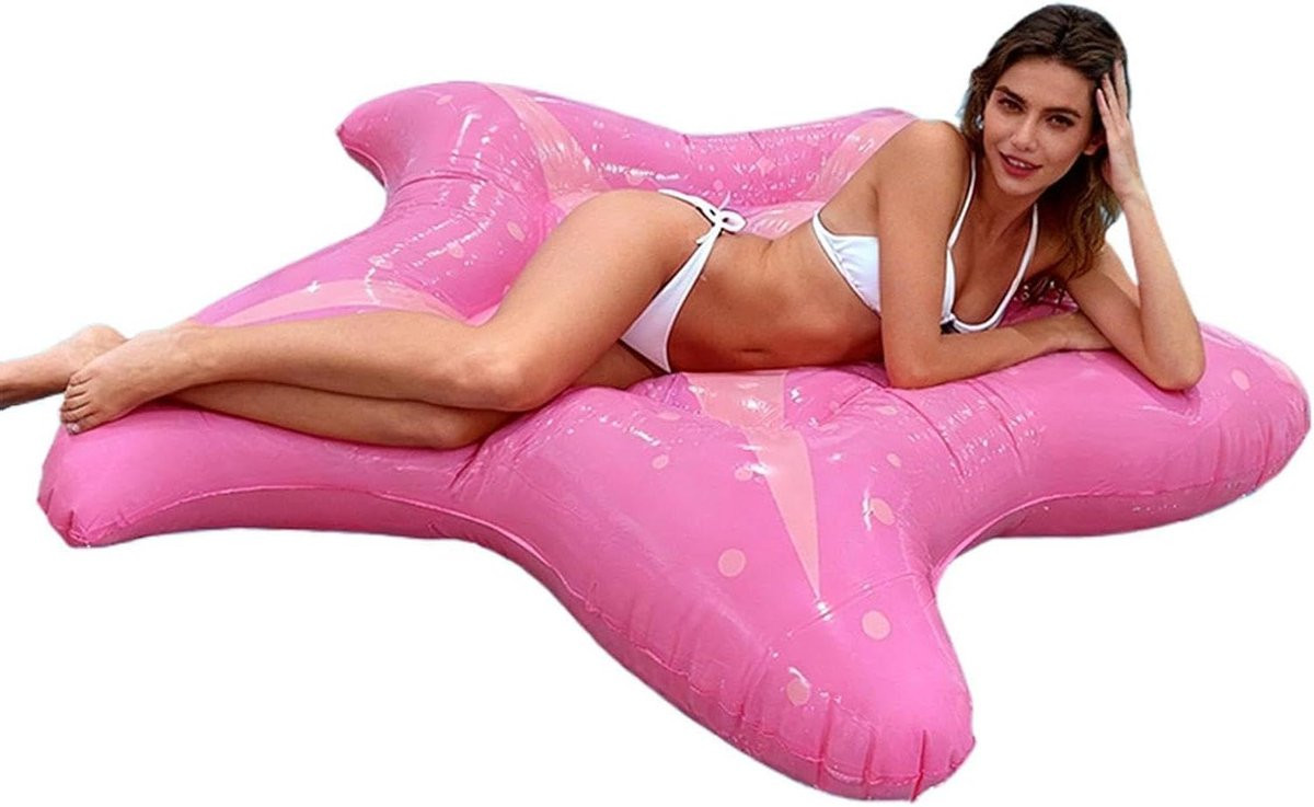 Drijvende ster-ligstoel voor in het zwembad, 140 cm