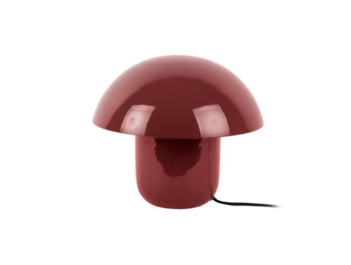 Lampe de table fer rouge 29x29x25cm