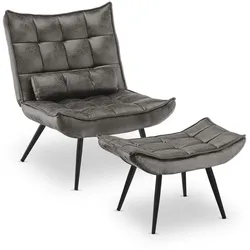 MCombo Relaxsessel Fernsehsessel Sessel Mikrofaser 4778, 4779, mit / ohne Hocker