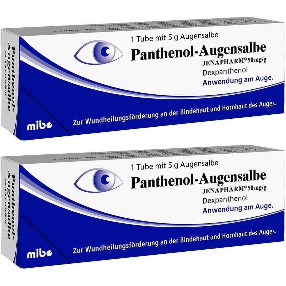 Panthenol Augensalbe Jenapharm 2x 2x5 g