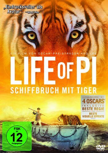 Ang Lee - Life of Pi - Schiffbruch mit Tiger - Preis vom 08.10.2026 07:26:42 h