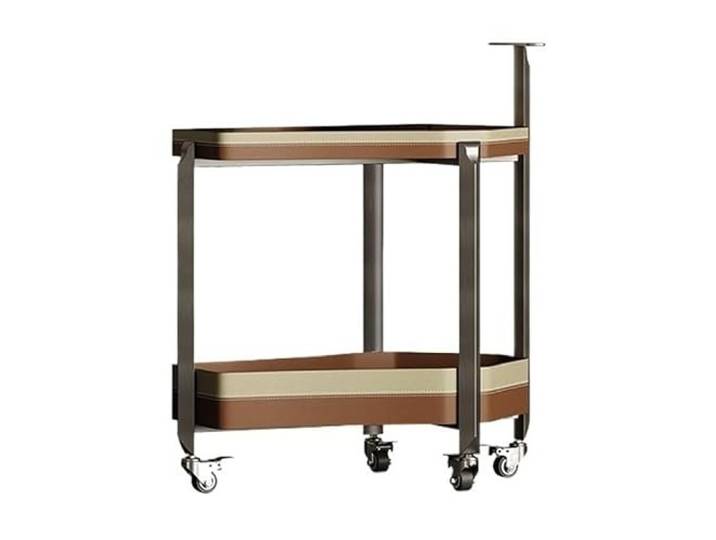 YCCHAH Sofatisch Büro Sofa Seite Einfache Tisch Licht Luxus Kreative Beweglichen Trolley Wohnzimmer-Beistelltisch