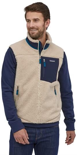 Patagonia Mens Classic Retro-X Vest, Natural M