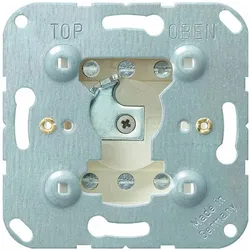 Gira Schlüsselschalter-Einsatz, Schalter + Taster, Silber