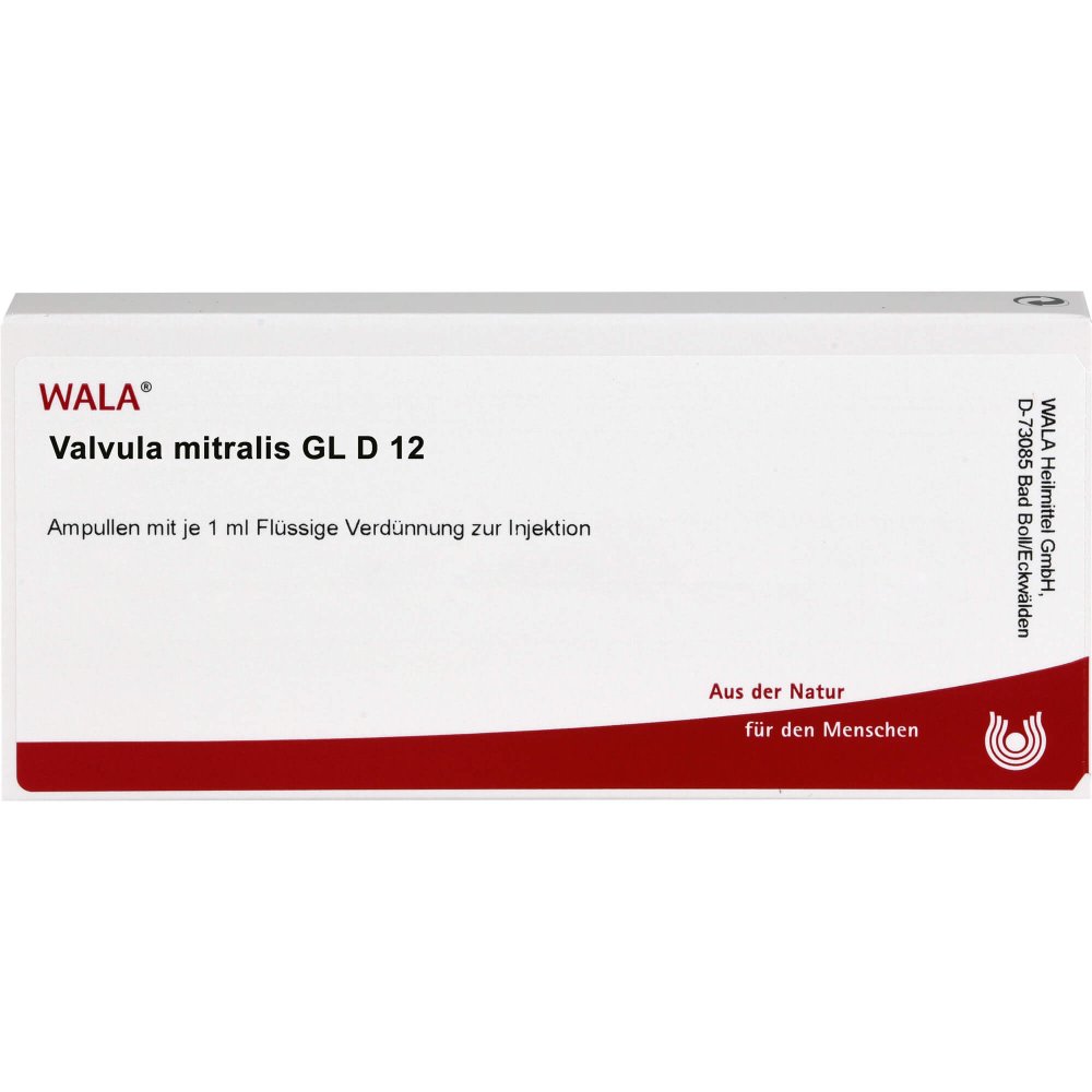WALA Heilmittel GmbH Valvula Mitralis Gl D12 Ampullen 03790327