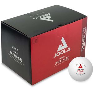 Joola Tischtennisbälle Prime*** 40+, 3-Sterne Qualität, ITTF Zulassung, weiß, 72 Stück