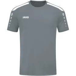 JAKO Power KA Kinder Fußball-Trikot grau/weiß - 116