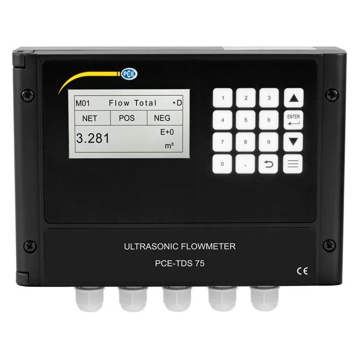 PCE Instruments Ultraschall-Durchflussmesser zur Festinstallation (PCE-TDS 75)