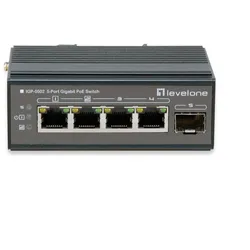 EFB IGP-0502 5-Port-Gigabit-Industrie-Switch PoE DIN-Schiene IGP0502
