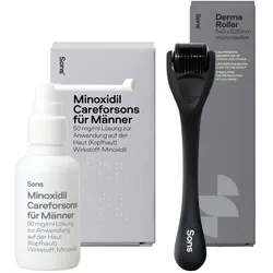 SONS Minoxidil 5% Lösung für Männer mit Derma Roller - 60ml 1X60 ml