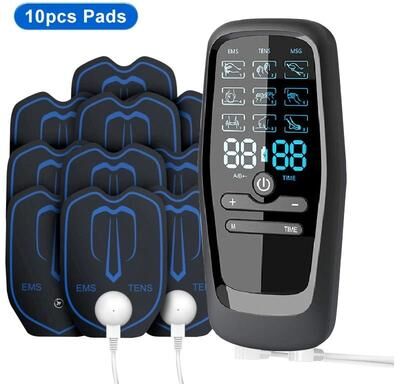 Uplifted Finds Physiotherapy TENS Muscle Stimulator And Electric Acupuncture Slimming Machine m858 10 Pcs