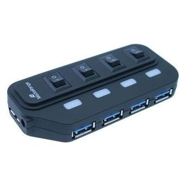 MediaRange CABLE USB3 INTERFACE HUB/MRCS505 (USB-A, 4 Ports) (MRCS505)
