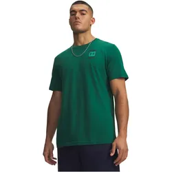 UNDER ARMOUR Wordmark Box Logo T-Shirt Herren 312 - campus ivy/black XL