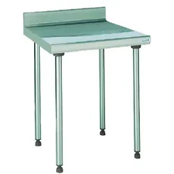 Tournus Ausstattung Edelstahltisch TS15N angelehnt 900 x 600 x 600 cm Tournus