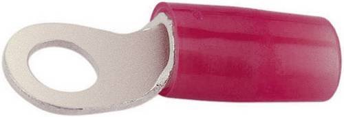 Vogt Verbindungstechnik 3612a Ringkabelschuh Querschnitt (max.)=1mm² Loch-Ø=4.3mm Teilisoliert Rot