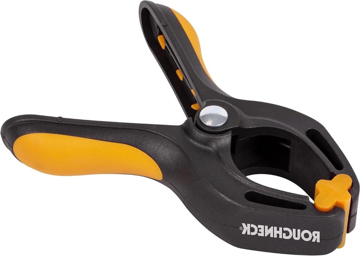 Robuuste nylon veerklemmen voor klusjes thuis, 25 mm, meerkleurig