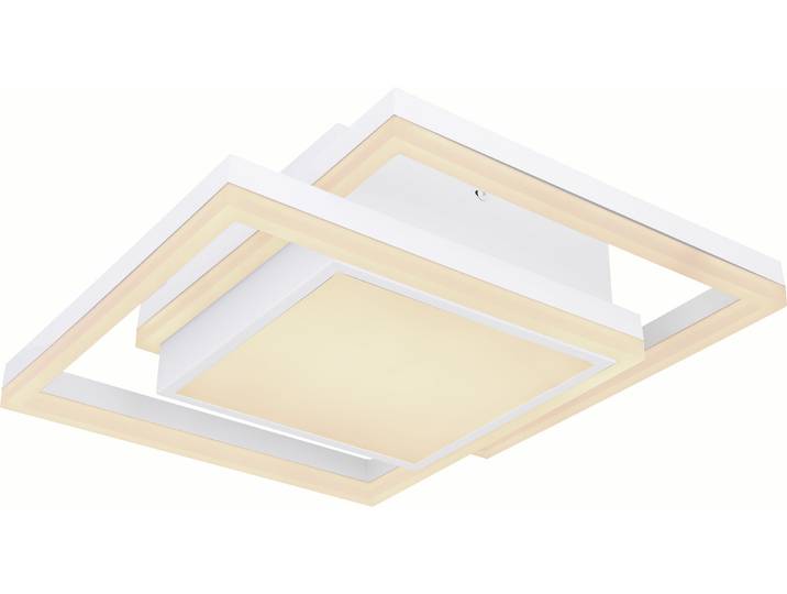 Globo Lighting Plafonnier métal blanc\, LED