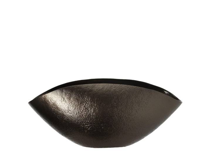 Leonardo Dekoschale Como, Braun, Glas, 38.00x16.00x20.00 cm, Dekoration, Dekoschalen
