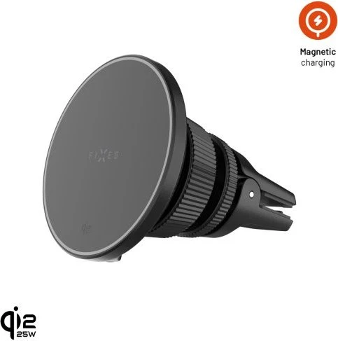 FIXED MagRound3 mit MagSafe- und Qi 2.2-Unterstützung (25 W), schwarz