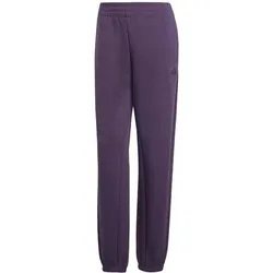 ADIDAS Damen Hose Future Icons Small Logo, Größe XL in Lila Lila