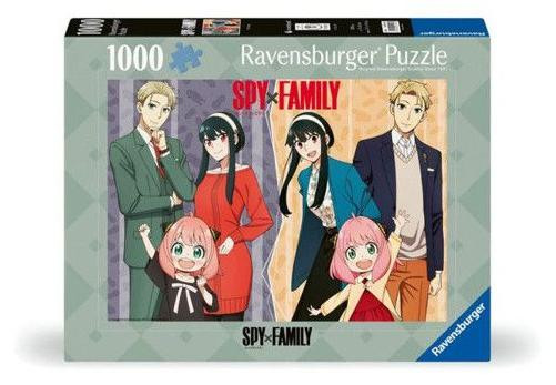 Ravensburger Puzzel De Forger-familie uit Spy x Family, 1000 stukjes, 70 x 50 cm
