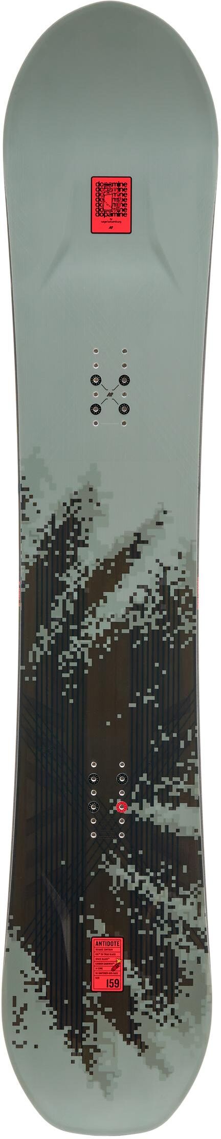 K2  - Pack Planche Snowboard Antidote - 163W + King - Planche Snowboard