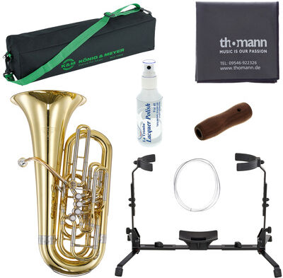 Thomann Lightning M F-Tuba Set Schwarz