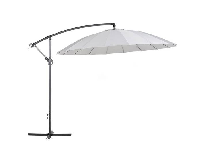 AMPELSCHIRM hellgrau 268 cm Calabria