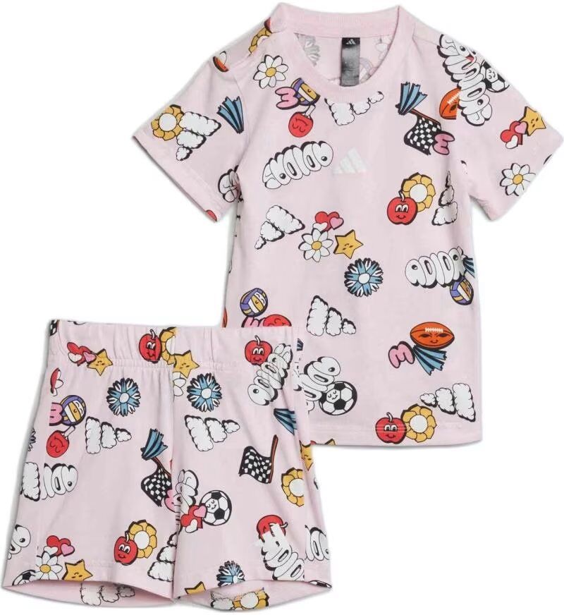 Conjunto Infantil Adidas Ji6235  Niña