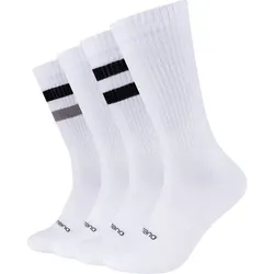 CAMANO Tennissocke comfort, Größe 43/46 in Weiß Weiß